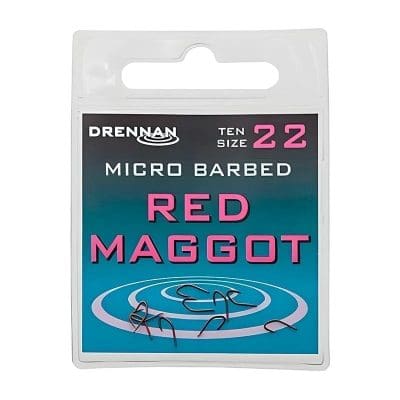 Anzuelos Drennan Red Maggot Micro Barbed