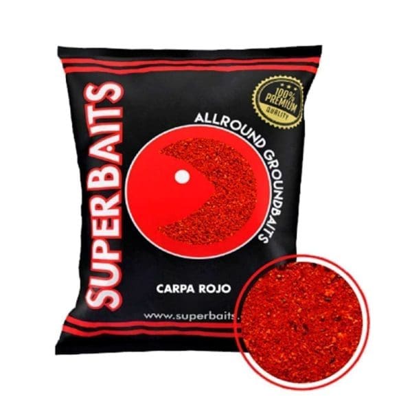 Engodo Superbaits Carpa (Rojo) - 1Kg