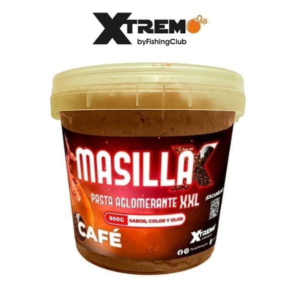 masilla para pesca de olor café