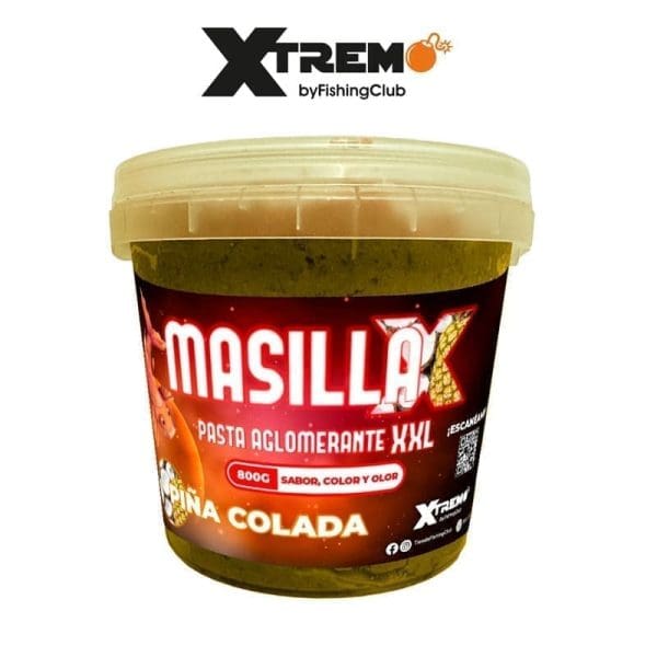 masilla para pesca de olor piña colada