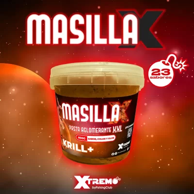 masilla pesca anzuelo, XTREMO Masillax, cebo aromático, masilla 800g pesca, cebo Xtremo, sabores masilla pesca