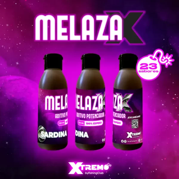 Melazax Xtremo 125ML – melaza de pesca densa y dulce para cebos