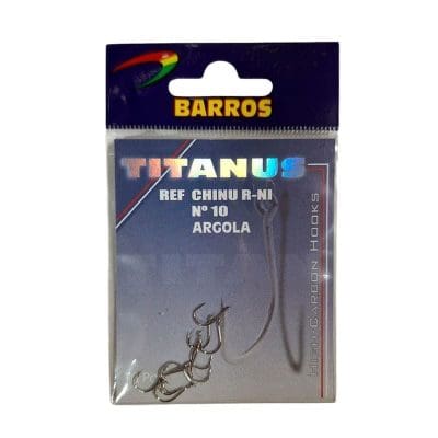 Anzuelos Barros Titanus Chinu R-NI inoxidables
