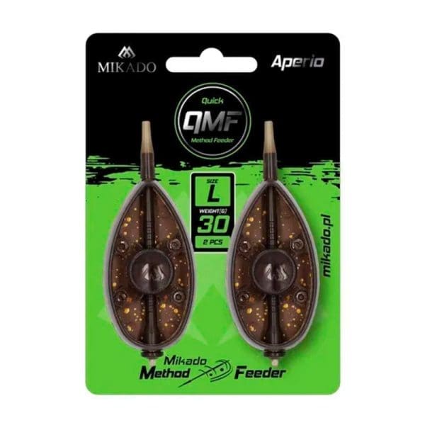 Pack 2 cebadores Mikado Method Feeder Aperio