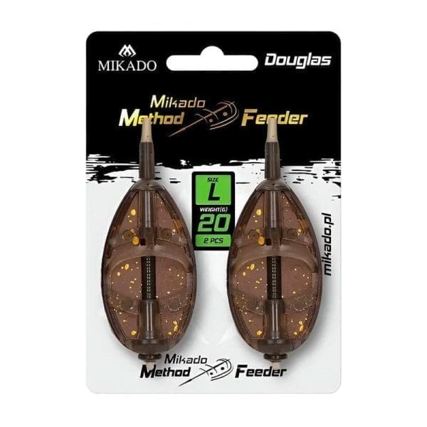 Pack 2 cebadores Mikado Method Feeder Douglas