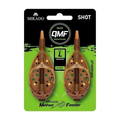 Pack 2 cebadores Mikado Method Feeder Quick Shot