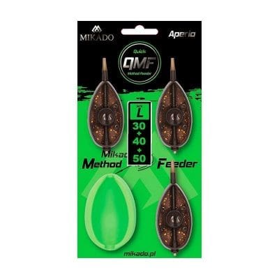 Pack 3 cebadores Mikado Method Feeder Aperio