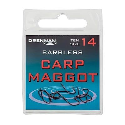 Anzuelo Drennan Carp Maggot Barbless