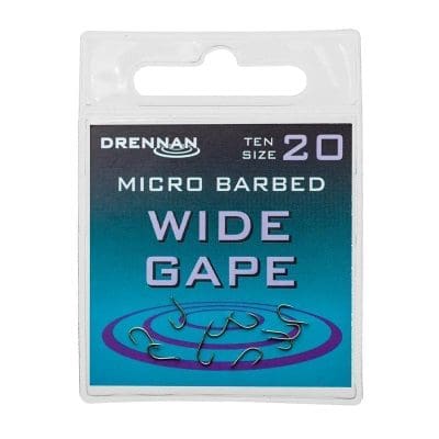 Anzuelos Drennan Wide Gape Micro Barbed