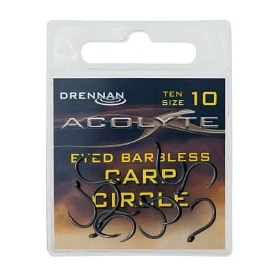 Anzuelos con ojal Drennan Acolyte Carp Circle