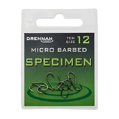 Anzuelos con ojal Drennan Specimen Micro Barbed