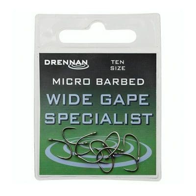 Anzuelos con ojal Drennan Wide Gape Specialist