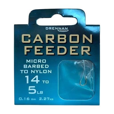 Anzuelos montados Drennan Carbon Feeder