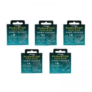 Anzuelos montados Drennan Pushtop Hair Rigs