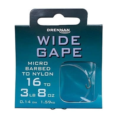 Anzuelos montados Drennan Wide Gape