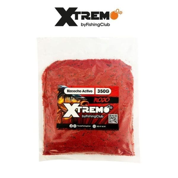 XTREMO Bizcocho Activo Rojo- 350G - Imagen 2