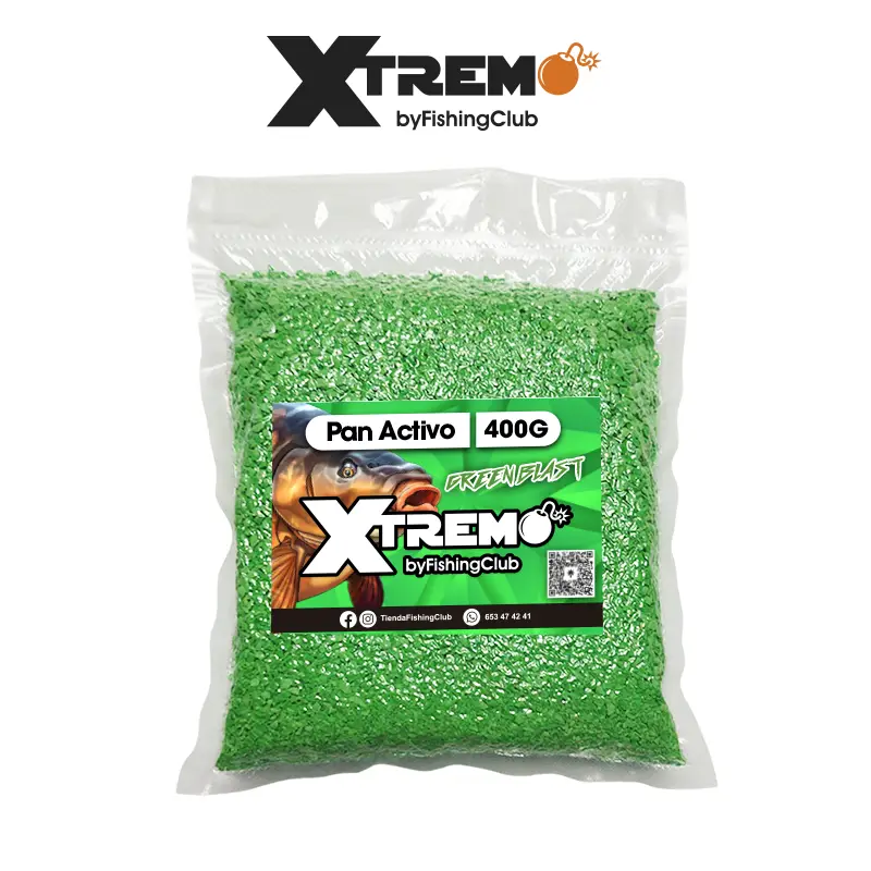 XTREMO Pan Activo - Green Blast 400G