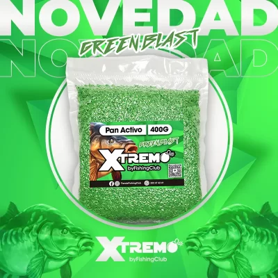 XTREMO Pan Activo - Green Blast 400G