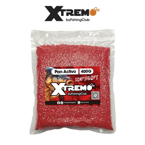 XTREMO Pan Activo - Red Blast 400G