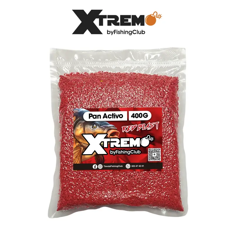 XTREMO Pan Activo - Red Blast 400G