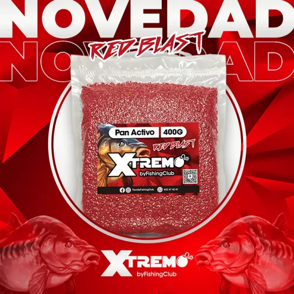 XTREMO Pan Activo - Red Blast 400G