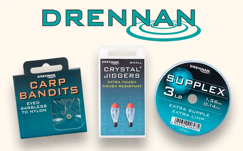 accesorios drennan pesca