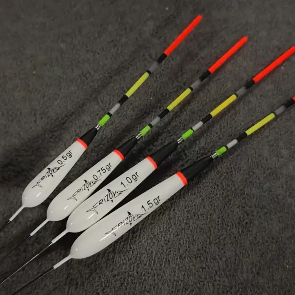Flotador Rizov RF54 – Flotador sensible con antena multicolor y punta más gruesa