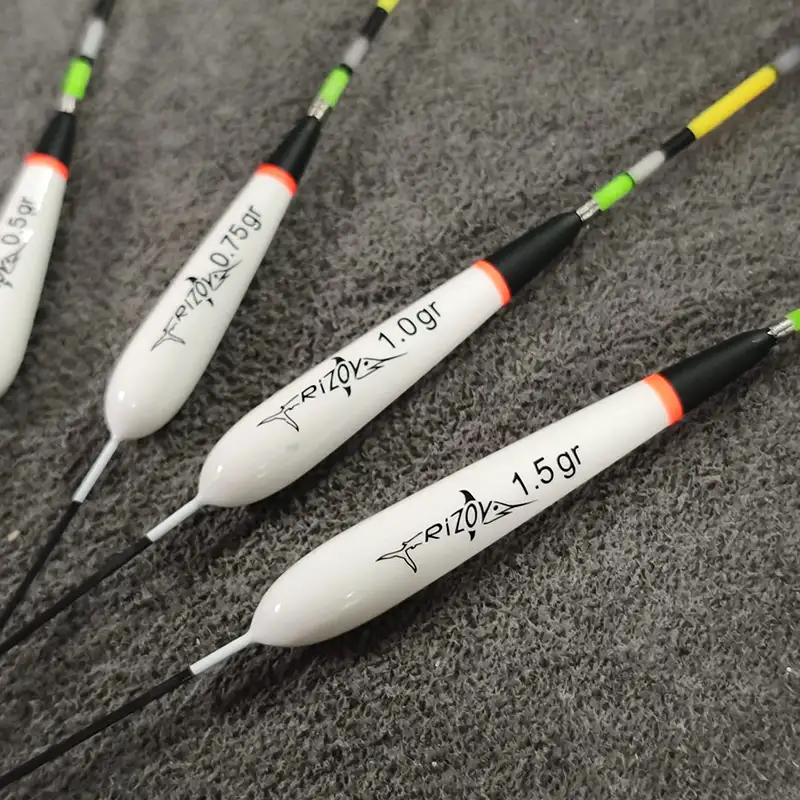 Flotador Rizov RF54 – Flotador sensible con antena multicolor y punta más gruesa