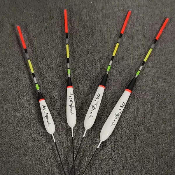 Flotador Rizov RF54 – Flotador sensible con antena multicolor y punta más gruesa