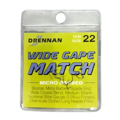 Anzuelos Drennan Wide Gape Match en promoción – Tienda de pesca