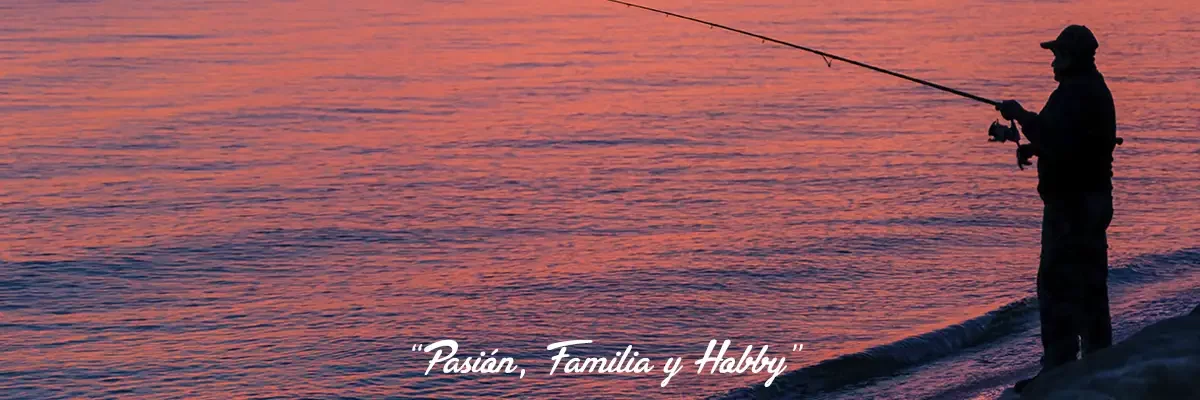 pescador disfrutando - - tienda de pesca